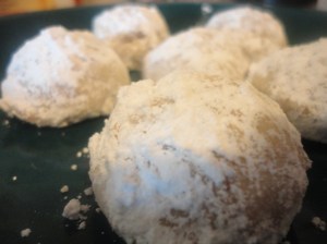 Pecan Nougat Cookies (Shortbread Snowballs)