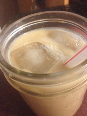 Iced coffee