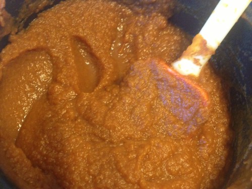 Homemade pumpkin butter