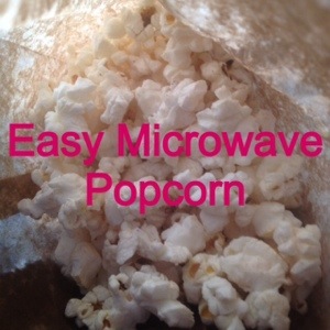 microwave popcorn