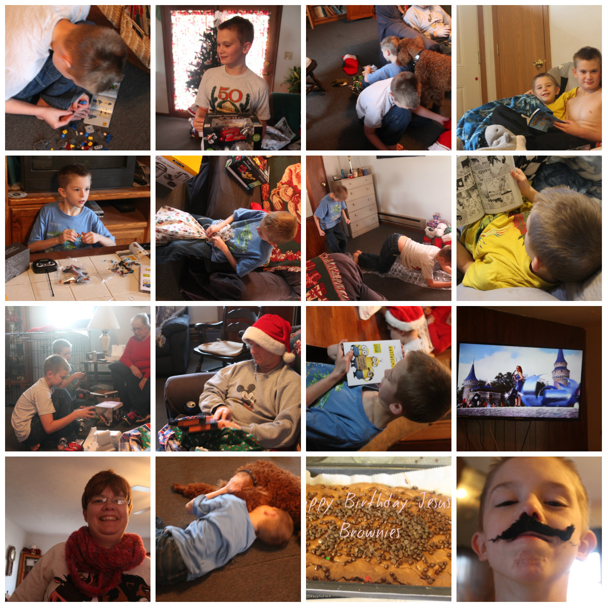 Christmas day collage #2