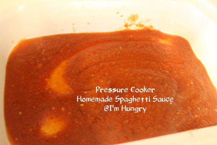 Pressure Cooker Homemade Spaghetti&nbsp;Sauce