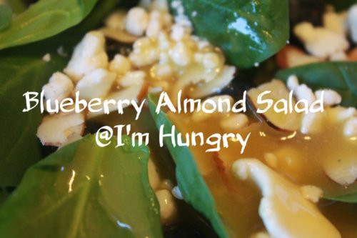 blueberry almond salad