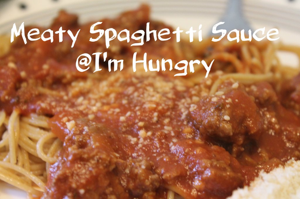 Meaty Spaghetti Sauce (Wee One’s&nbsp;Sauce)