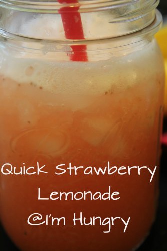 quick strawberry lemonade
