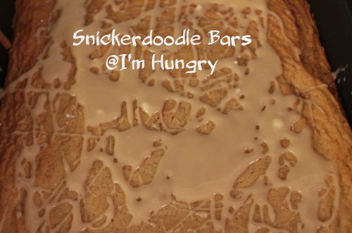 snickerdoodle bars