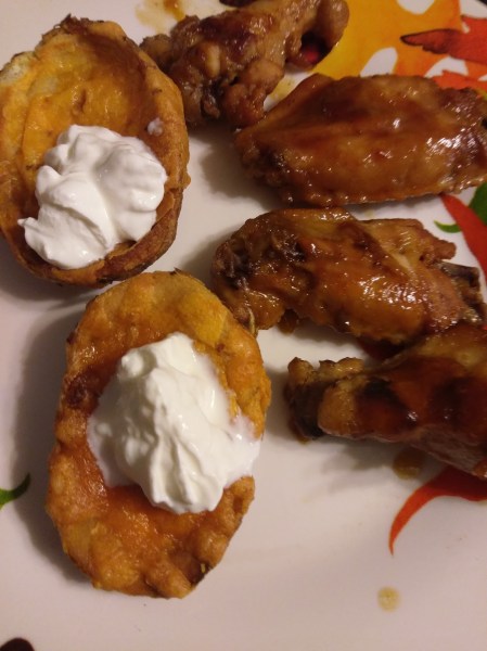 Apricot BBQ Chicken Wings